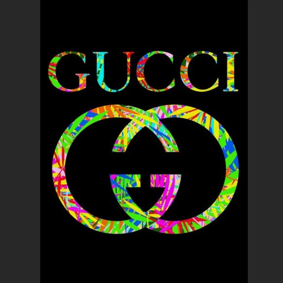 “Tropical GG” Luxury Designer Pop Art - 11 x 14 (PAXX025)
